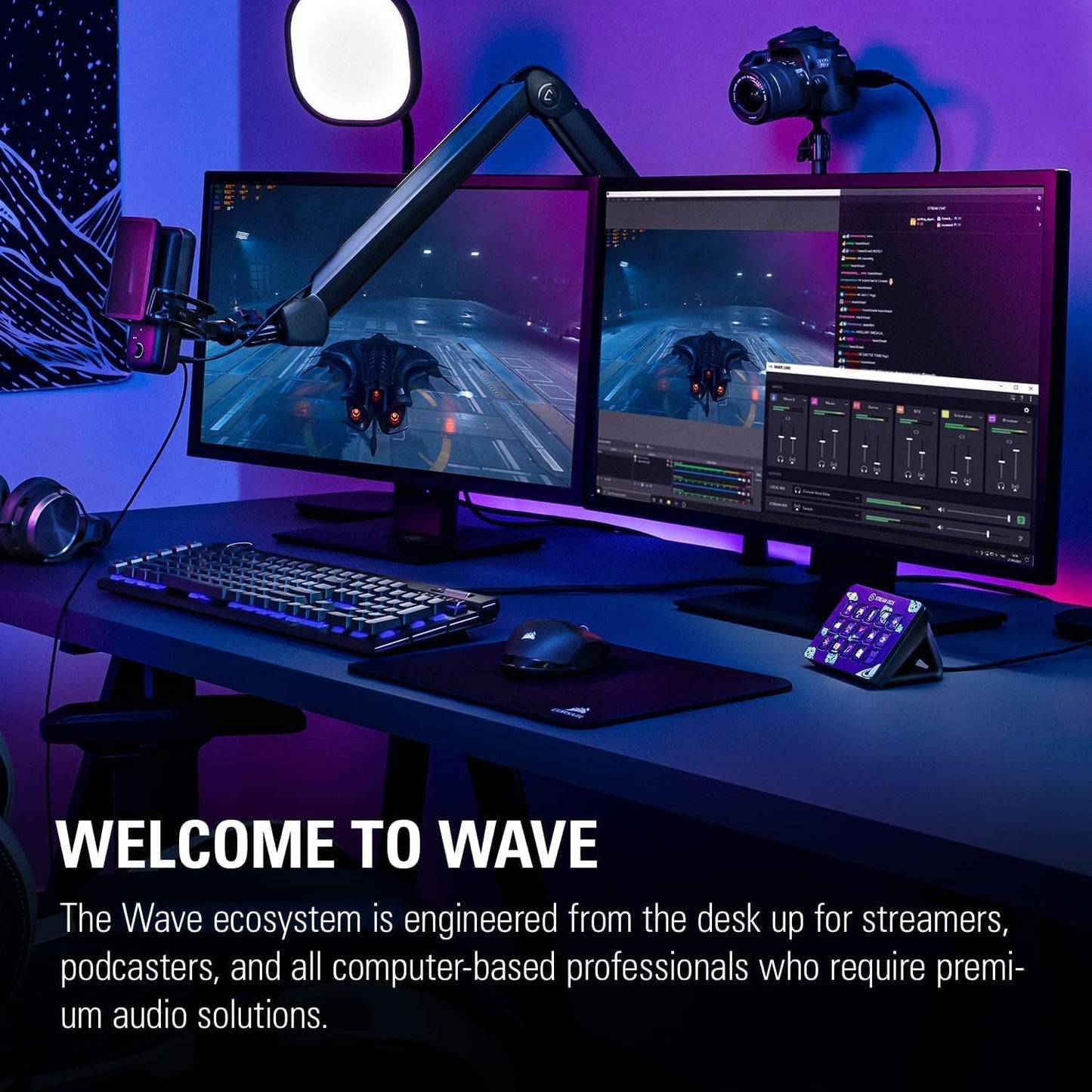 Elgato 10AAM9901_cr Wave Mic Arm Premium Boom (Renewed)