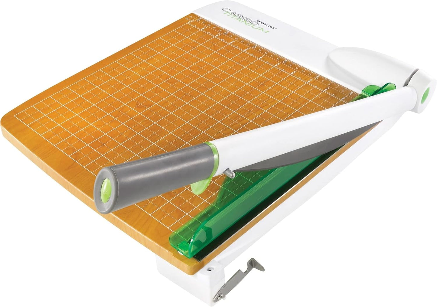 Westcott 16717 12-Inch CarboTitanium Guillotine Paper Cutter