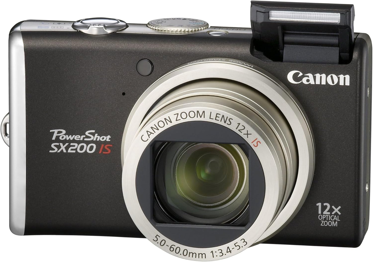 Canon SX200IS Black PowerShot 12MP Digital Camera
