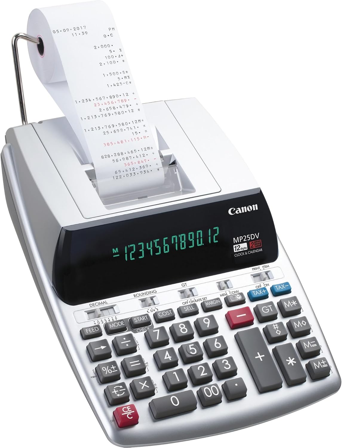 Canon 2202C001 MP25DV-3 Desktop Printing Calculator