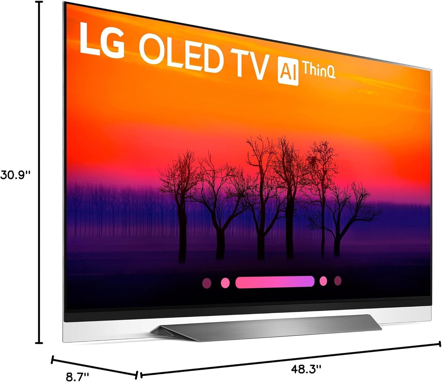 LG OLED55E8PUA 55-Inch 4K Smart OLED TV