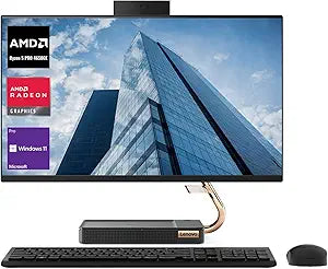 Lenovo Ideacentre A540 Ryzen 5 All-in-One Desktop - Black
