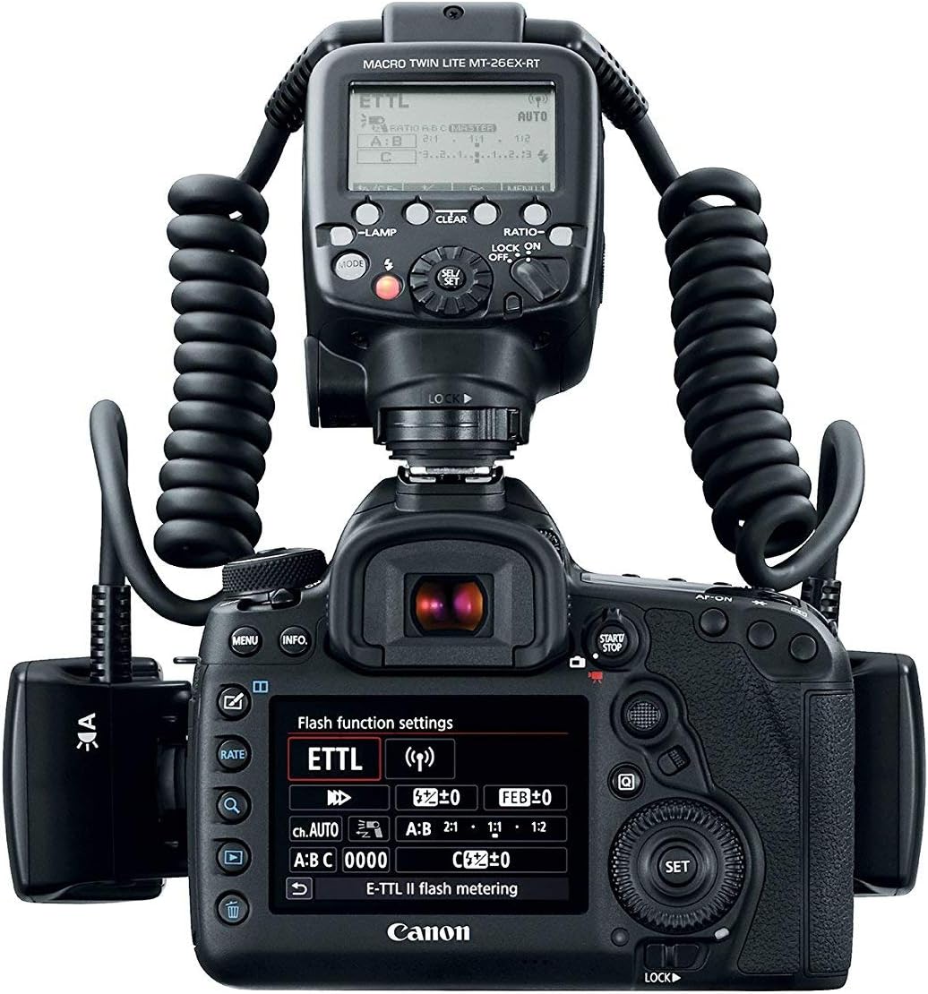 Canon 2398C002 Macro Twin Lite MT-26EX-RT Flash