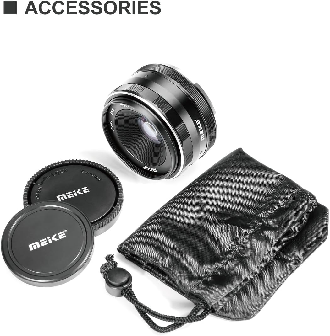 Meike 8595755154 25mm F1.8 M43 Wide Angle Lens