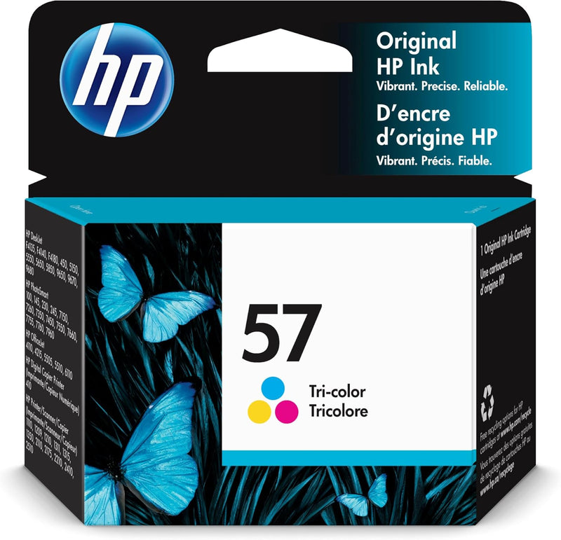 HP C6657AN#140 57 Tri-Color Ink Cartridge — main product image