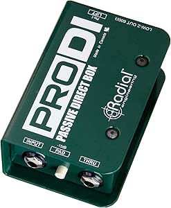 Radial Engineering Pro DI Passive Direct Box - Noise-Free