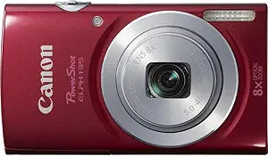 Canon 9156B001 PowerShot ELPH135 Digital Camera Red