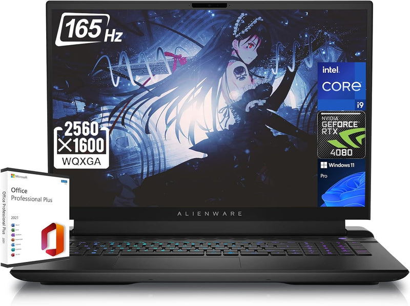 Dell Intel Core i9 Alienware M18 R2 Gaming Laptop RTX 4080 — main product image