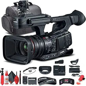 Canon XF705 4K 1" Sensor Pro Camcorder Bundle (Renewed)