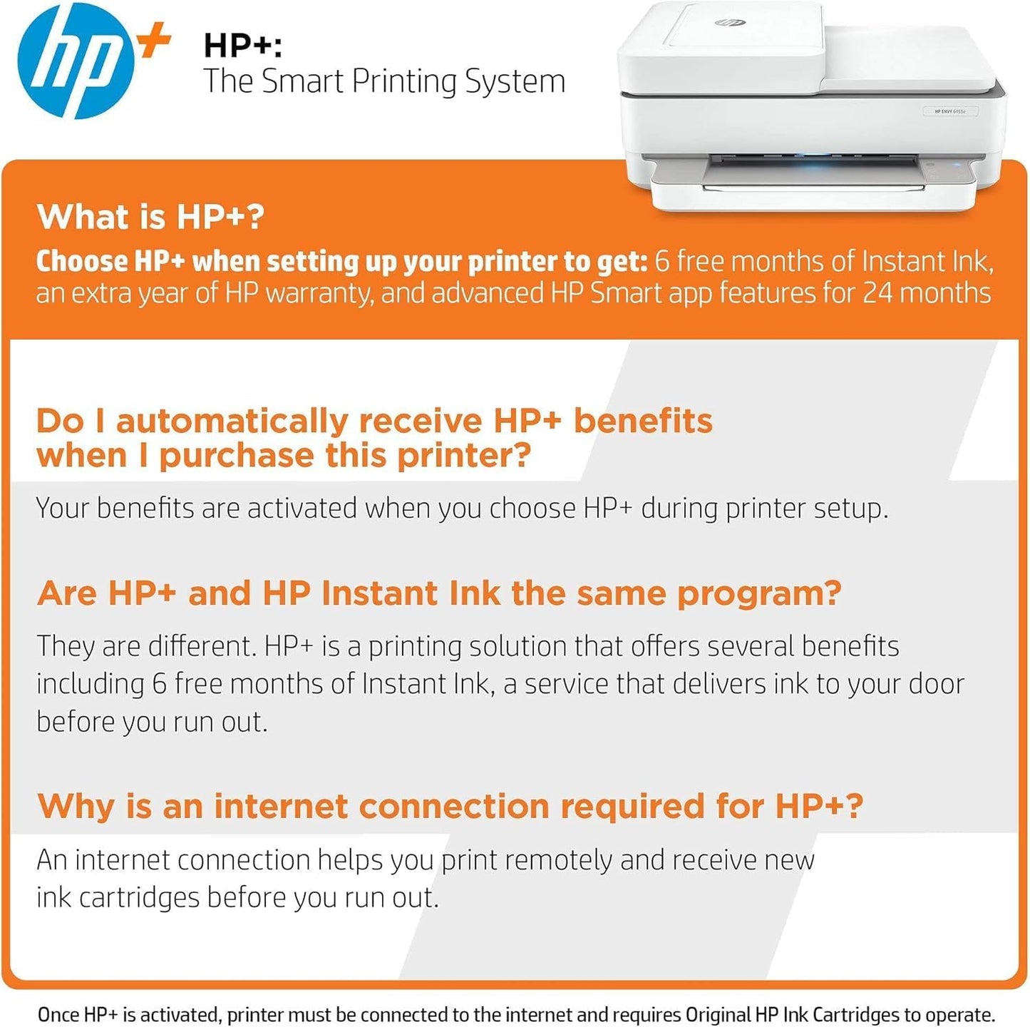 HP Envy 6455e Wireless All-in-One Printer