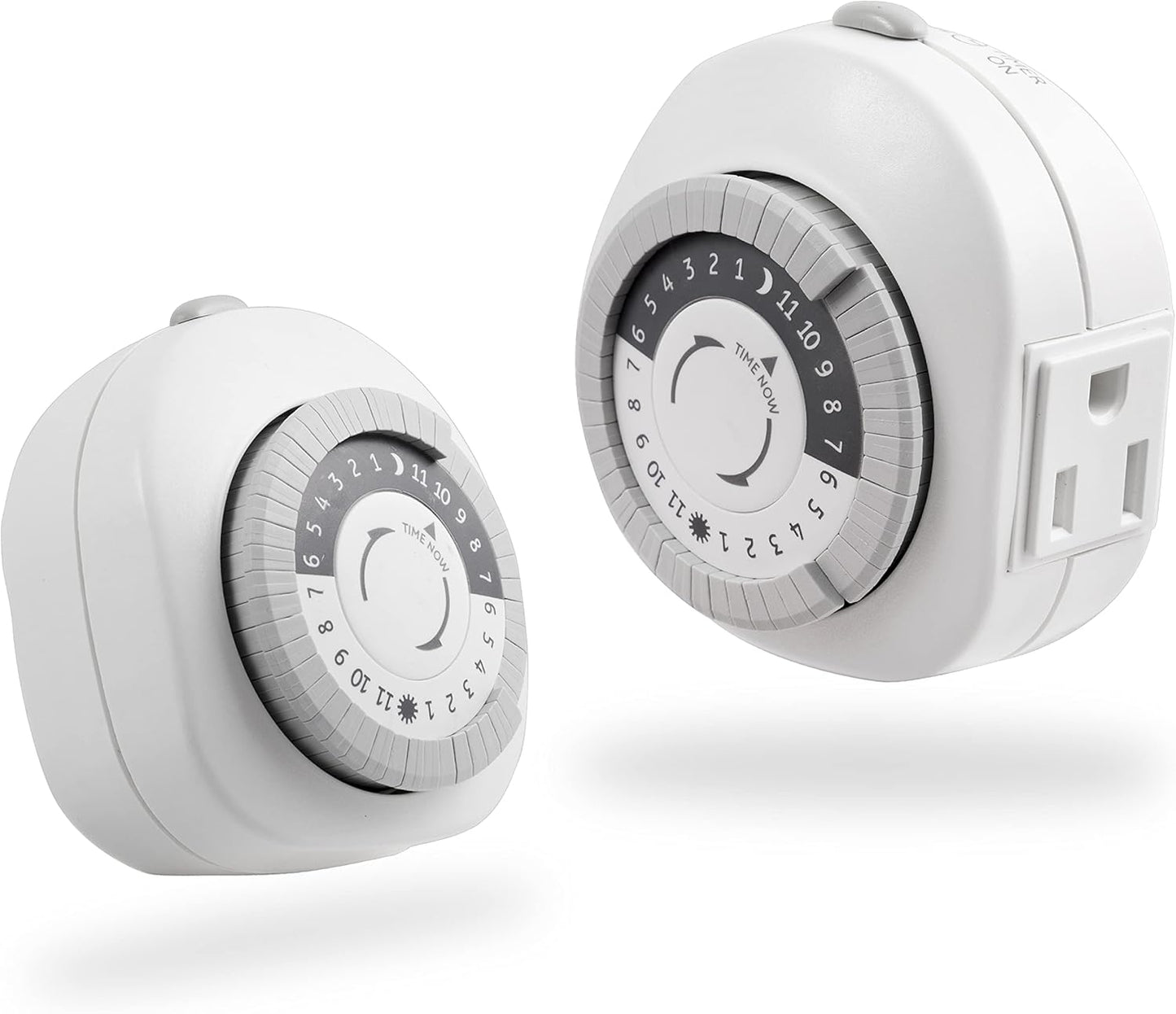 GE 46139 Heavy Duty Indoor Mechanical Timer 2-Pack