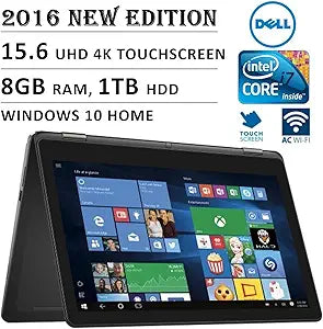 Dell Inspiron i7568 2-in-1 4K Touchscreen Laptop — main product image