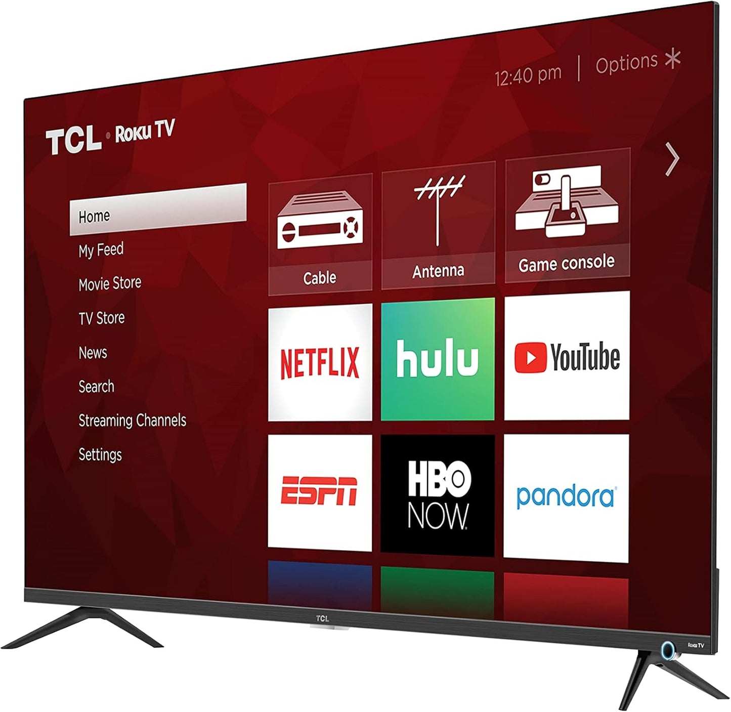 TCL 5-Series 55S525 55-Inch 4K Roku Smart TV Renewed