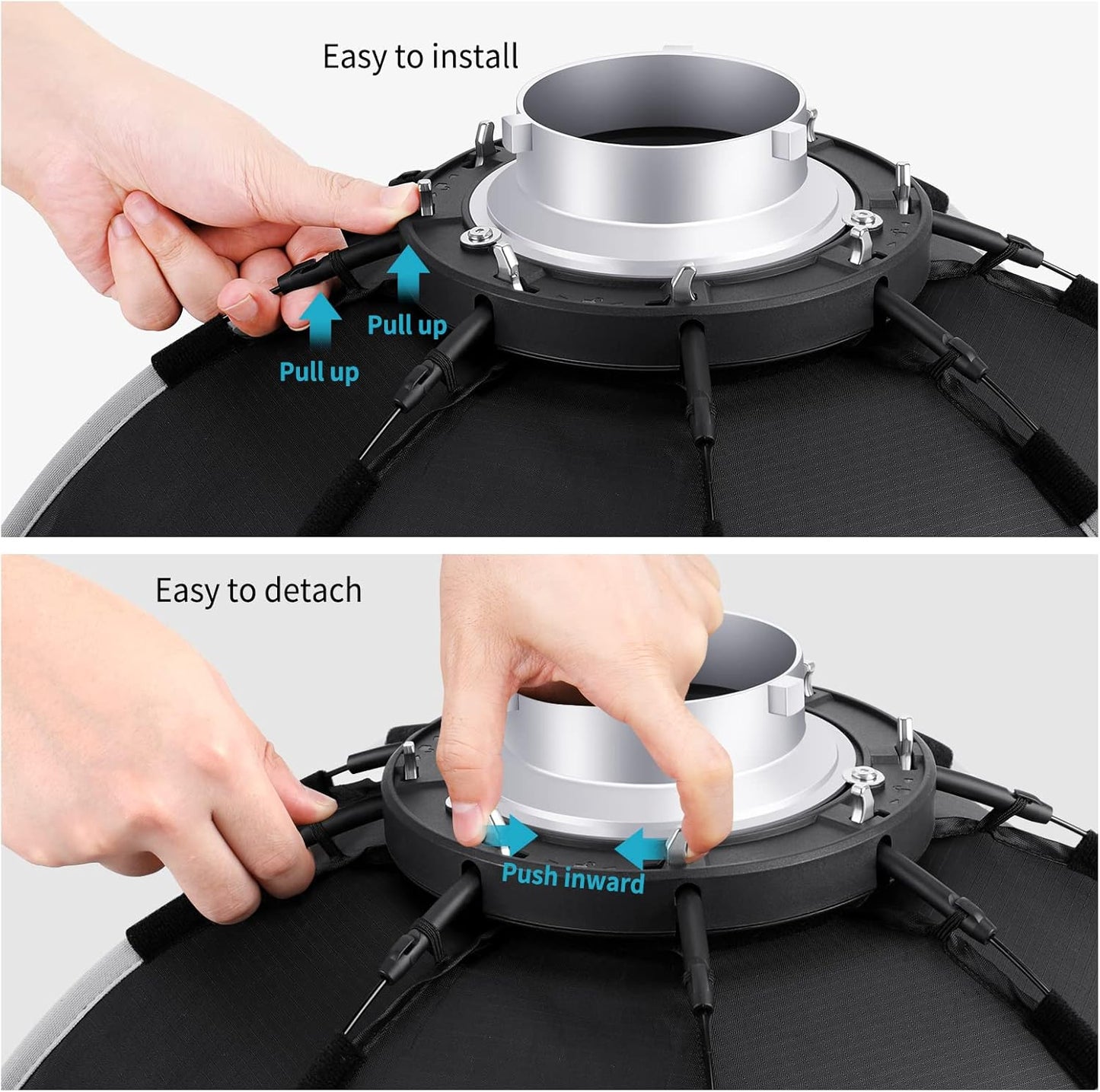 Neewer 10100307 26" Octagonal Quick Release Softbox