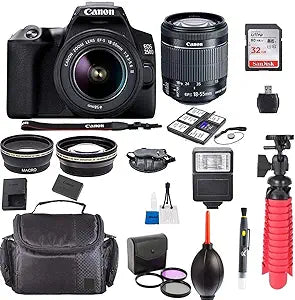 Canon EOS 250D Rebel SL3 Kit 18-55mm Renewed