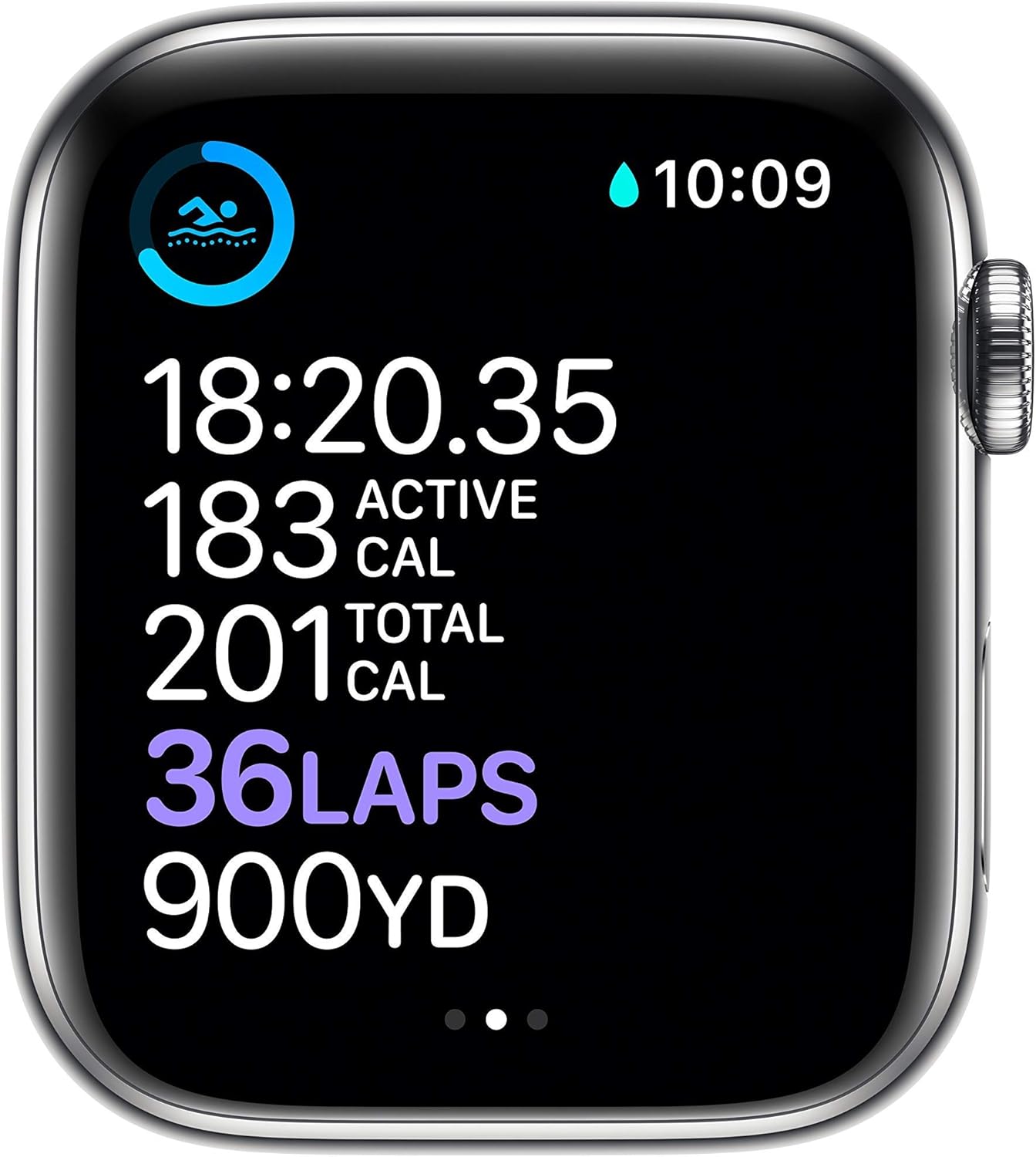 Apple Series 6 44mm Steel Watch GPS Cellular Renewed