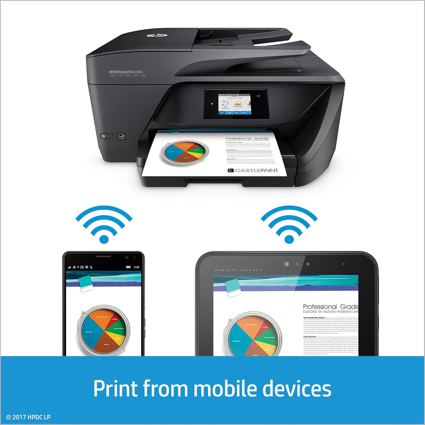 HP OfficeJet Pro 6978 Wireless All-in-One Color Printer
