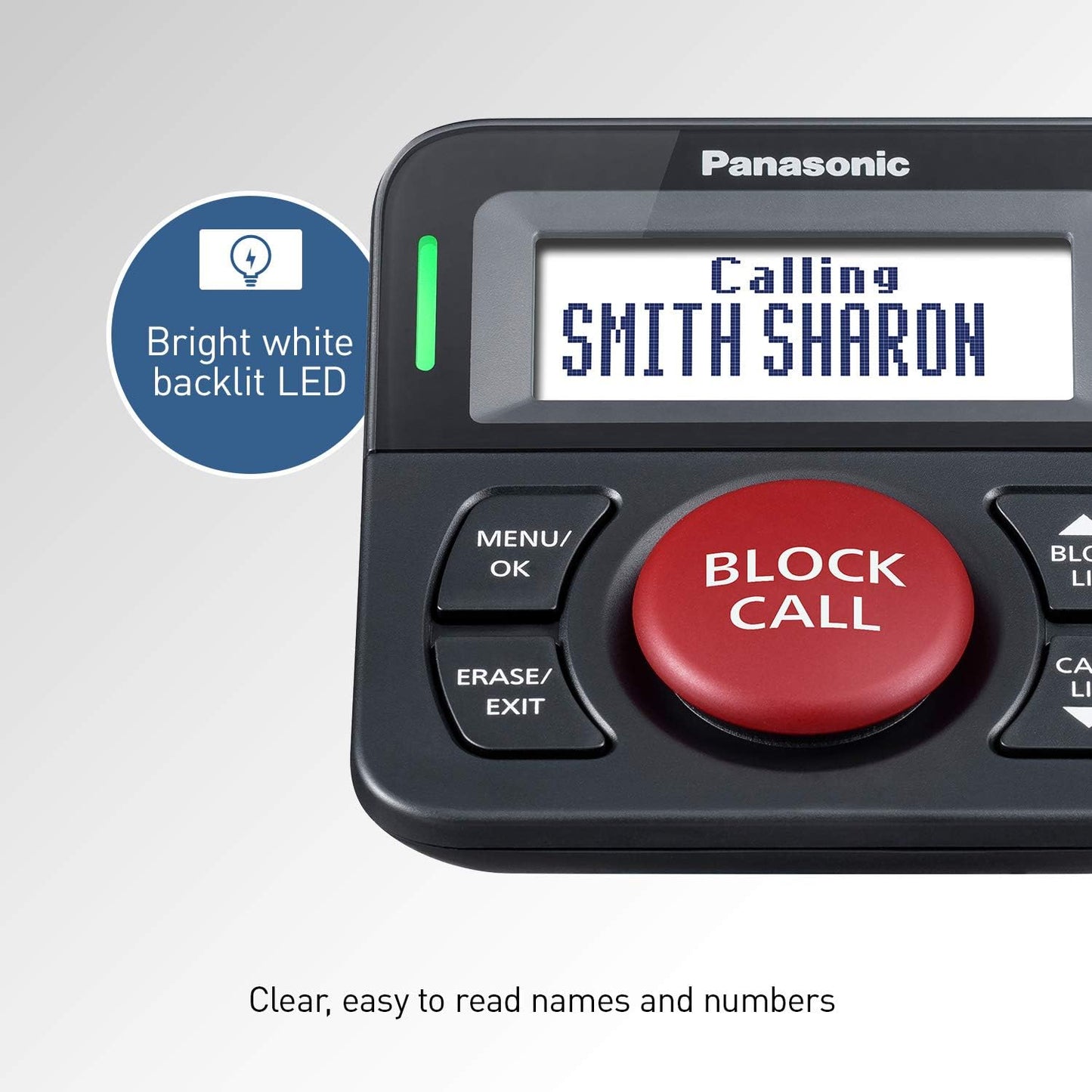 Panasonic KX-TGA710B Call Blocker for Landline Phones