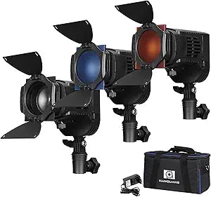 NanGuang CN-28FA 3Kit LED Fresnel Light Kit
