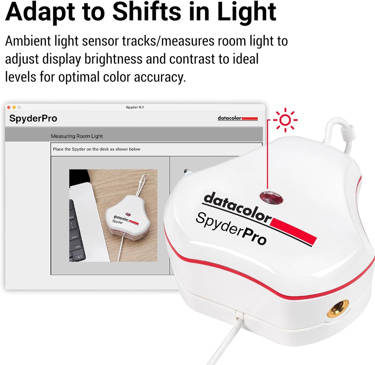 Datacolor SP2024PRO SpyderPro Monitor Calibration Tool