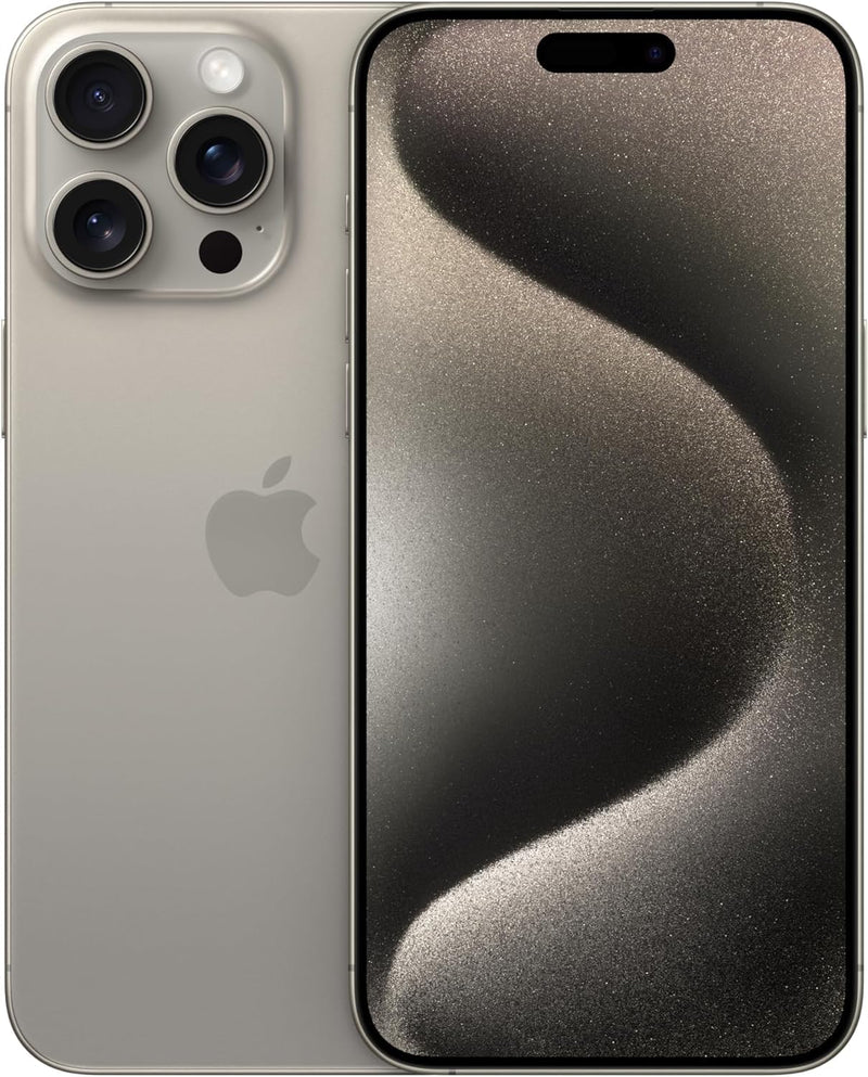 Apple iPhone 15 Pro Max 256GB Natural Titanium AT&T Renewed — main product image