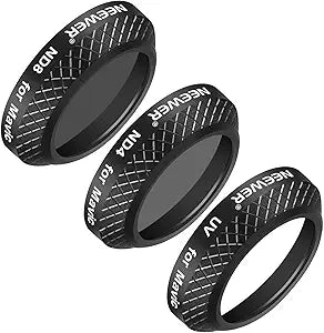 Neewer 10090068 DJI Mavic Pro Drone Filter Kit UV ND4 ND8