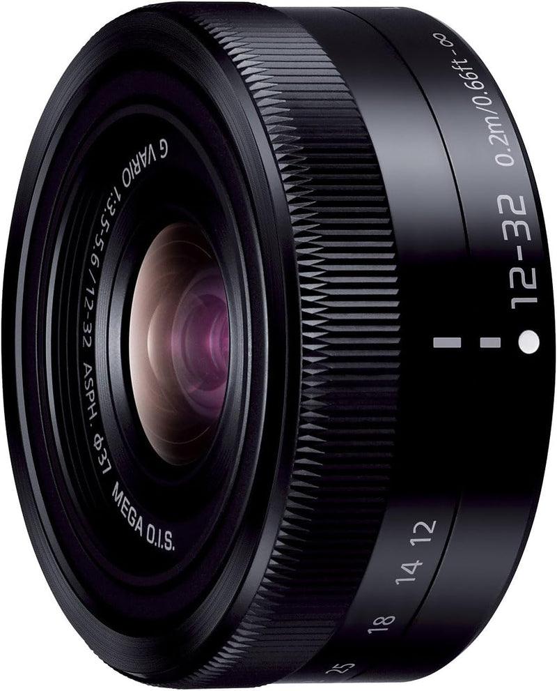 Panasonic H-FS12032 Lumix G Vario Lens: 12-32mm, Micro Four Thirds — main product image
