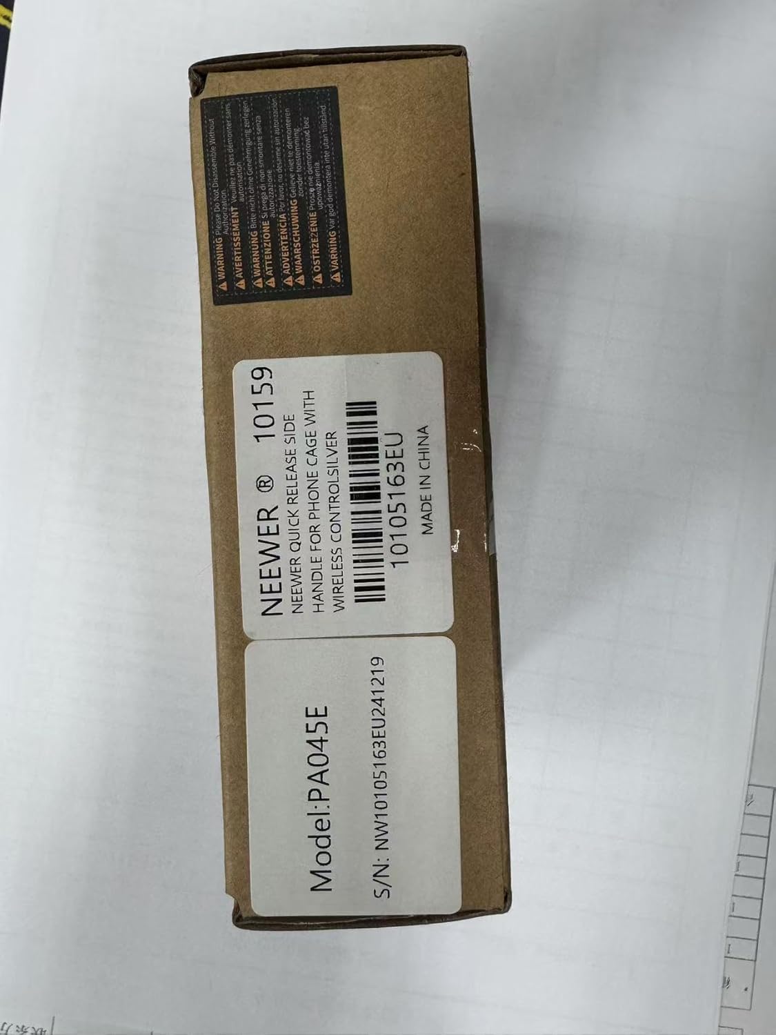 Neewer PA045E Phone Cage Side Handle - Bluetooth Remote Shutter