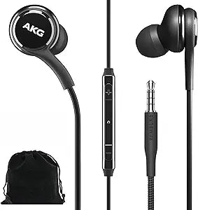 Samsung AKG 3.5mm Earbuds - In-Ear Headphones with Mic, Braided