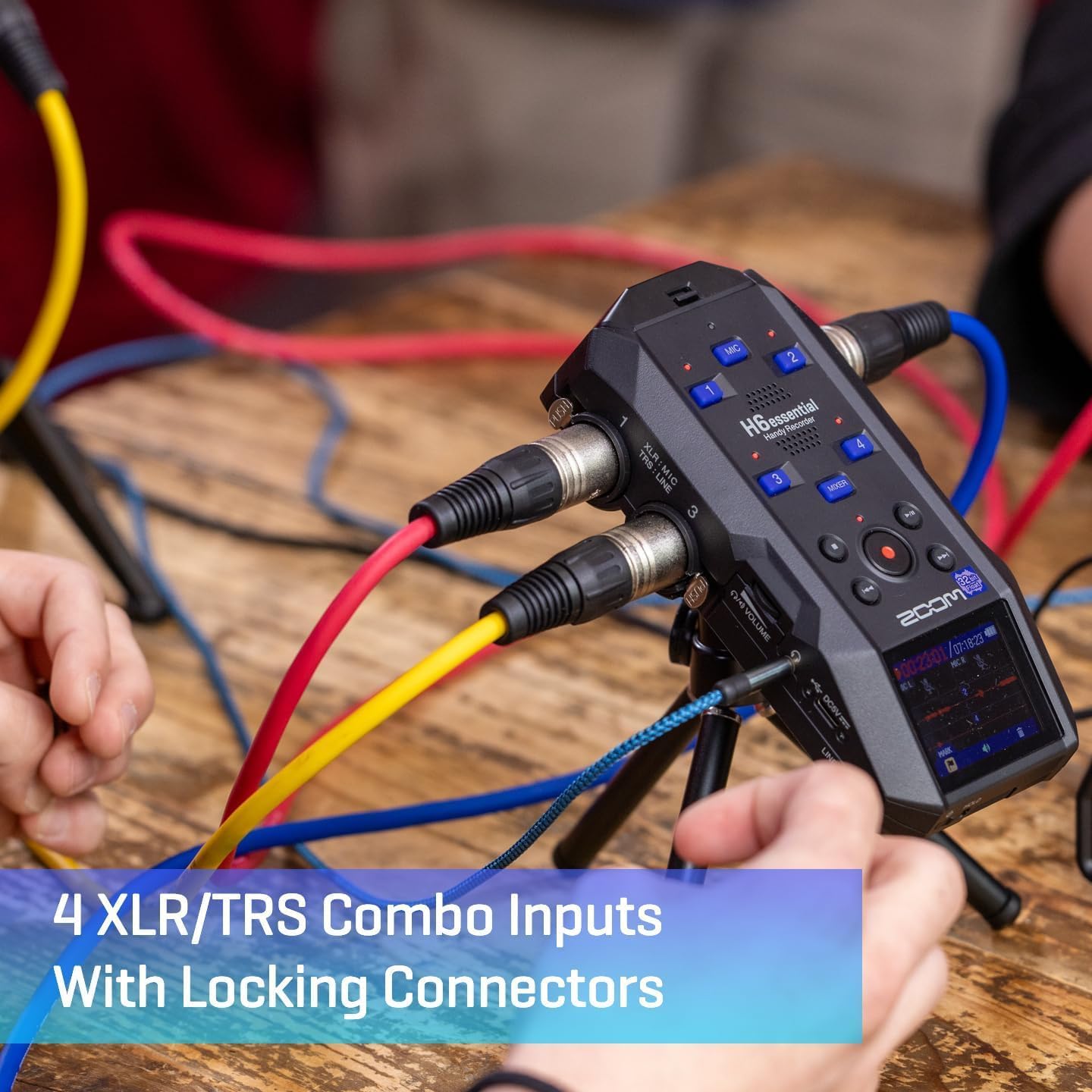 Zoom H6essential 6-Track Portable Audio Recorder Bundle