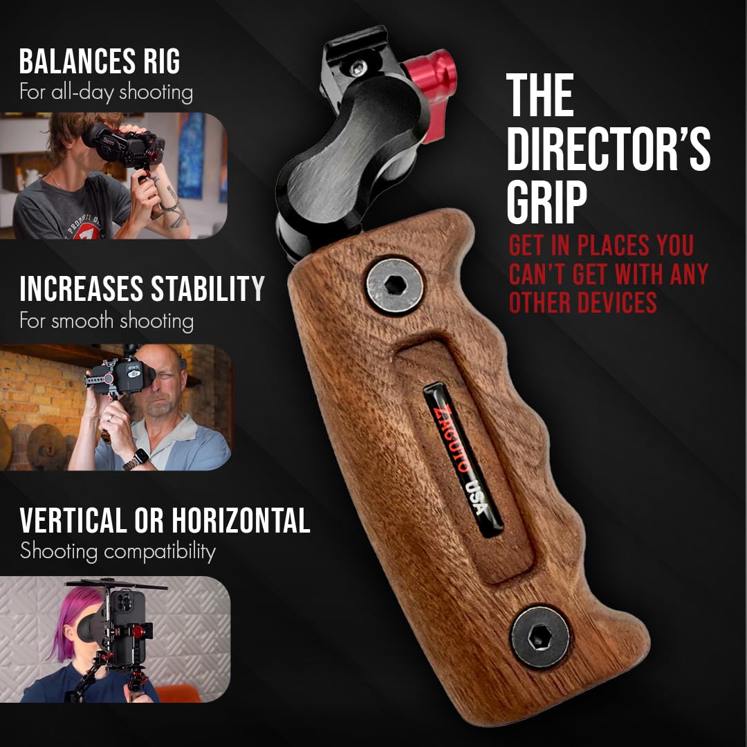 Zacuto Z-SM-DG Director’s Grip - Smartphone Filmmaking Accessory