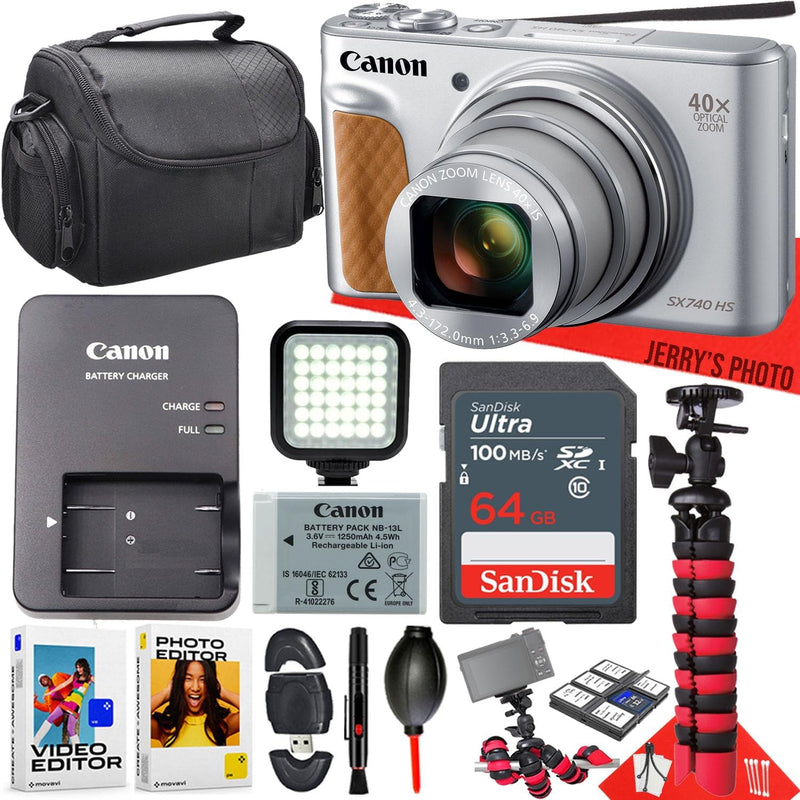 Canon PowerShot SX740 HS 40x Zoom Digital Camera — main product image