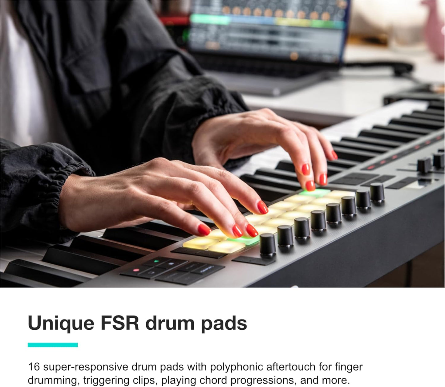 Novation AMS-LAUNCHKEY-49-MK4 Launchkey 49 MK4 MIDI Keyboard