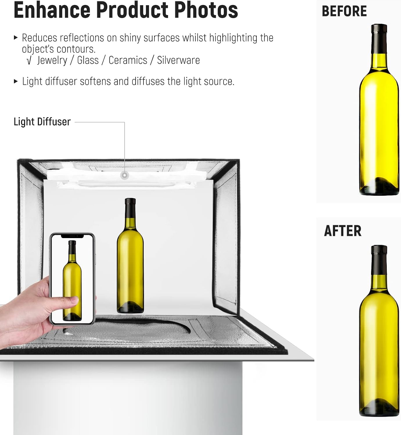 Neewer Foldable Portable Photo Studio Light Box