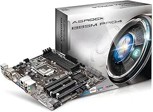 ASRock B85M PRO4 LGA1150 MicroATX Motherboard