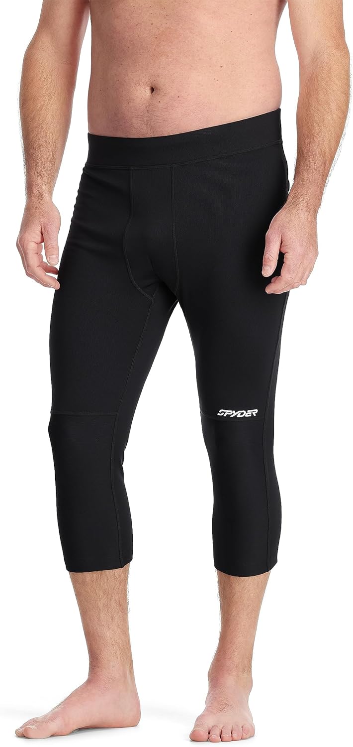 Spyder 38A415316 Men's Baselayer 3/4 Boot Top Thermal Underwear Bottoms — main product image