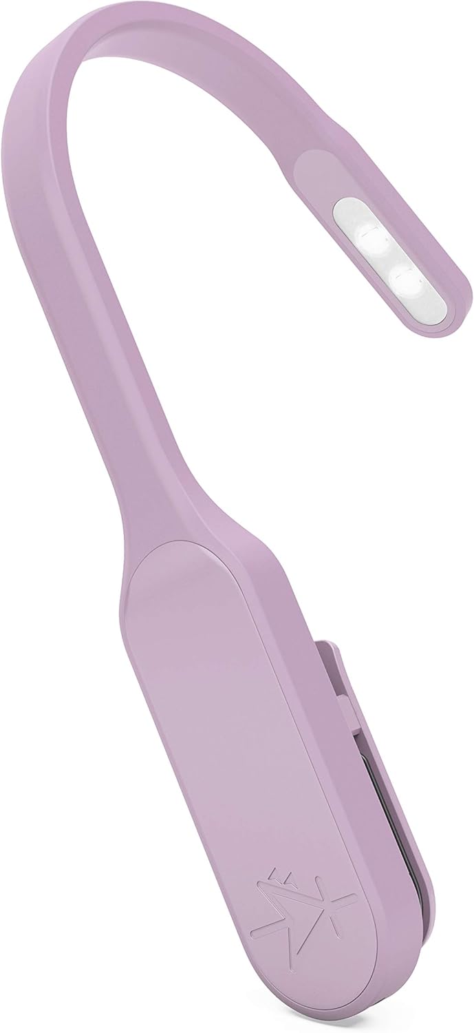 Mighty Bright 47000 Recharge Clip-On LED Book Light Lavender