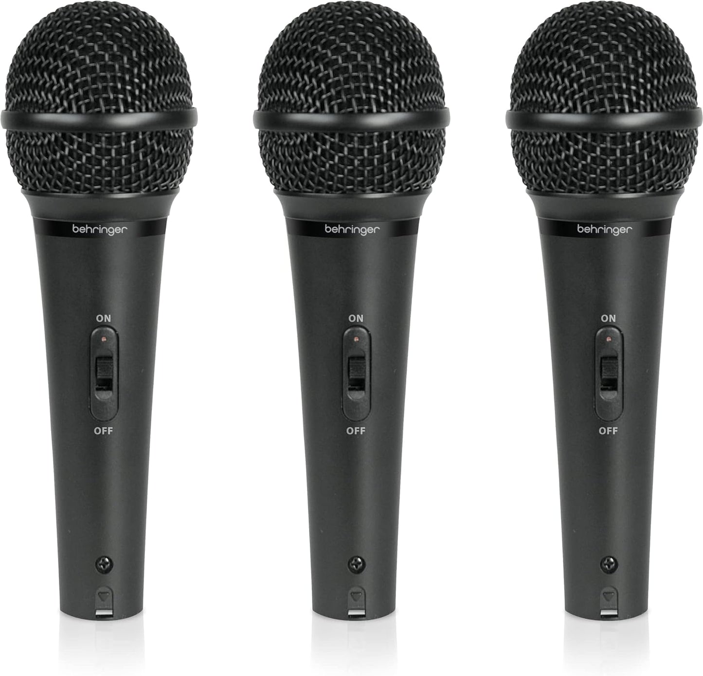 Behringer BPSMP33472-XM1800S ULTRAVOICE Dynamic Microphone 3-Pack