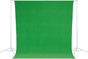 Westcott 130 9x10' Wrinkle-Resistant Chroma-Key Green Backdrop