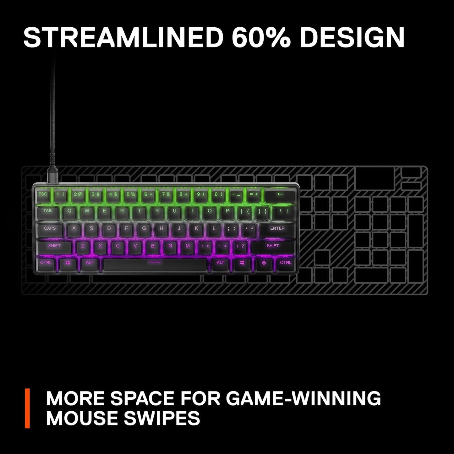 SteelSeries Apex Pro Mini Renewed Mechanical Gaming Keyboard