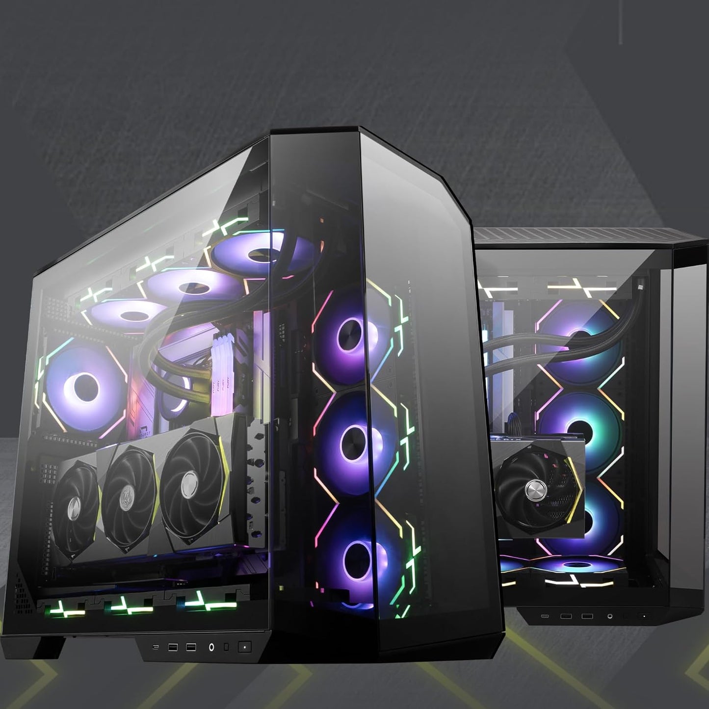 MSI PANO100LPZ MAG PANO 100L PZ Premium Gaming PC Case