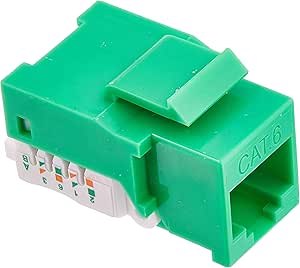 Monoprice 101041 Cat6 RJ45 Toolless Keystone Jack — main product image