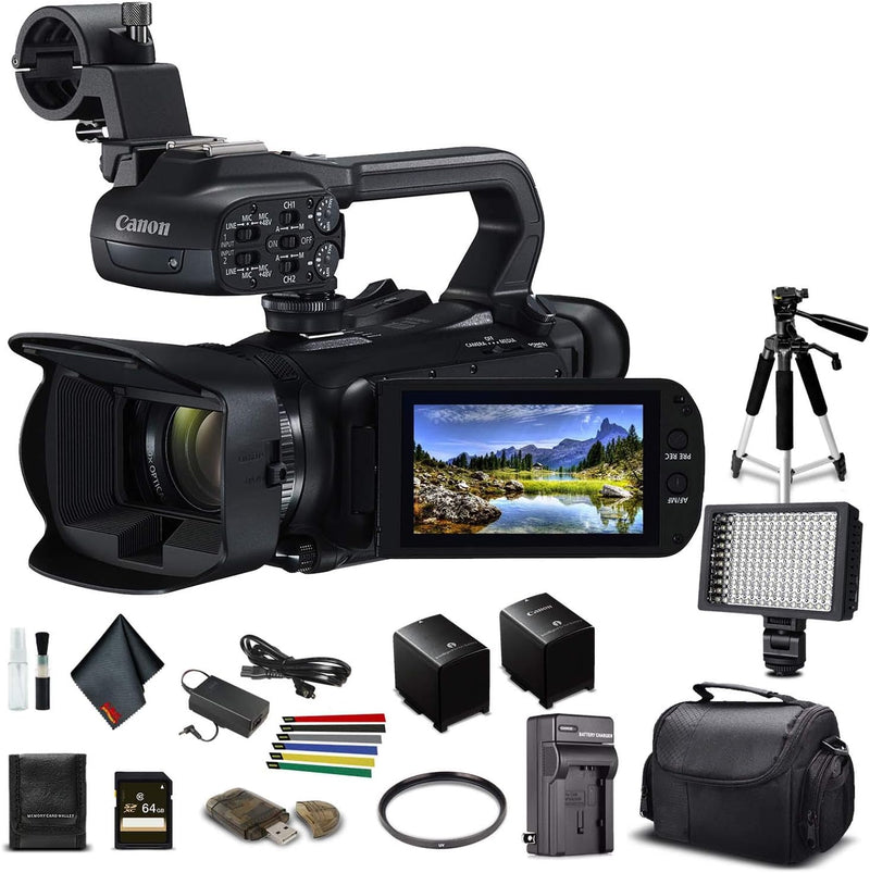 Canon XA45 Professional UHD 4K Camcorder Bundle (Renewed) — main product image