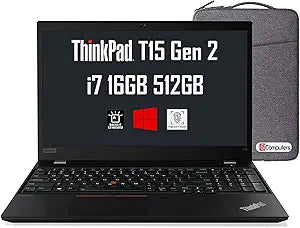 Lenovo ThinkPad T15 i7 Business Laptop Windows 10 — main product image