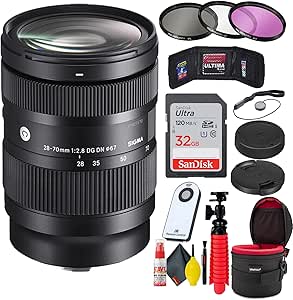 Sigma 592969 28-70mm f/2.8 DG DN L-Mount Lens Kit