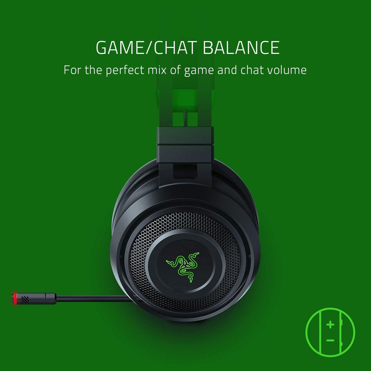 Razer Nari Ultimate Xbox One Wireless Headset (Renewed)