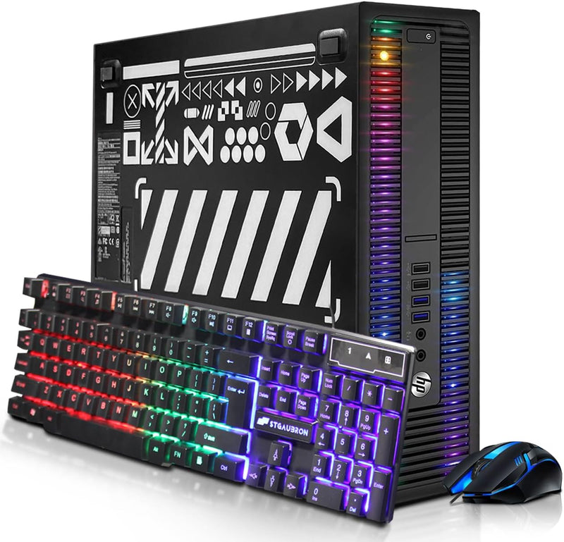 HP Core i5 RGB Gaming PC Desktop GT 1030 — main product image