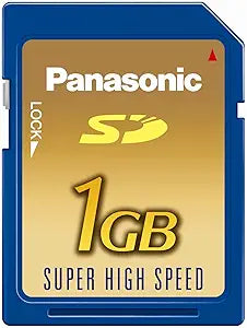 Panasonic RPSDH01GU1A 1GB SD Memory Card 10MB/s — main product image