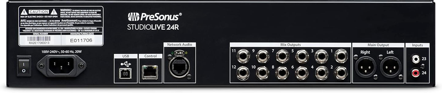 PreSonus StudioLive 24R 26-Input Digital Rack Mixer