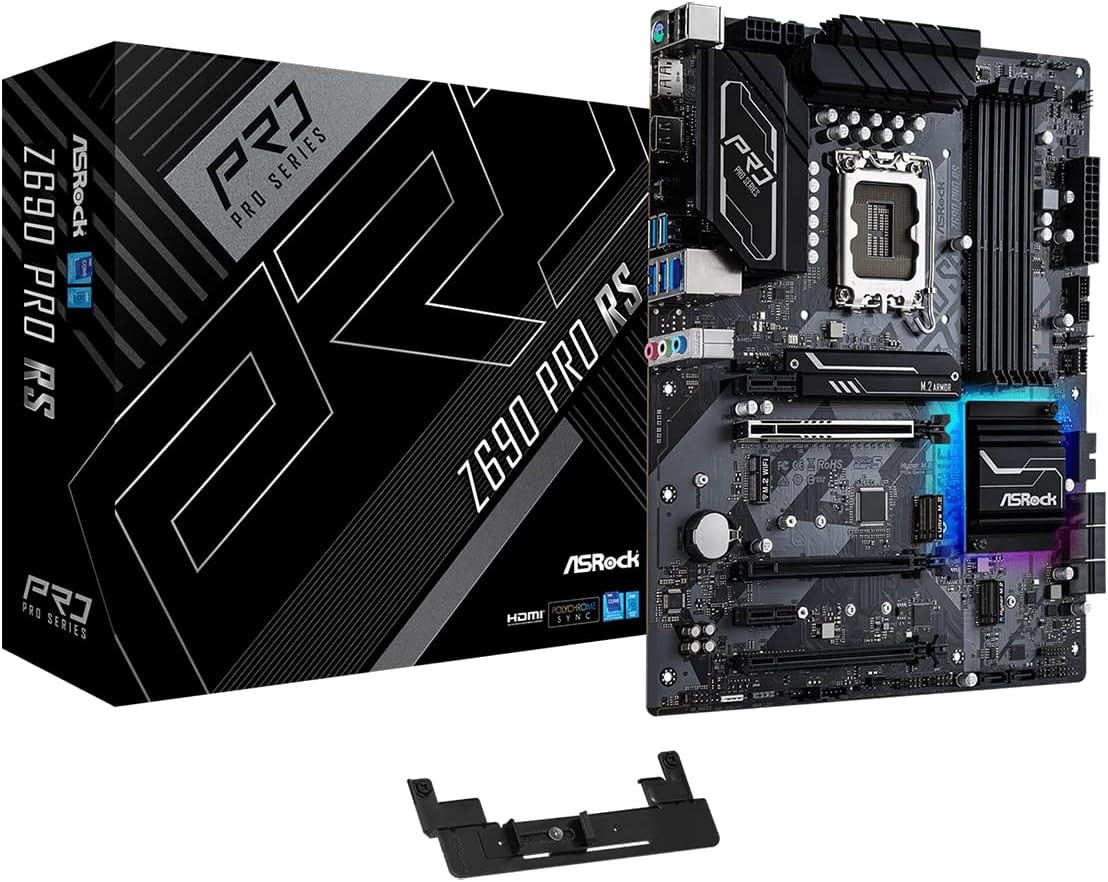 ASRock Z690 PRO RS LGA1700 DDR4 ATX Motherboard